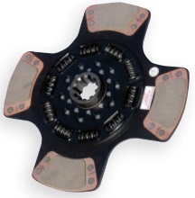 DISCO DE EMBRAGUE DE 4 PUNTAS, 14" X 1-3/4" X 10 DIENTES, 8 RESORTES, MANZANA BAJA DE 7"