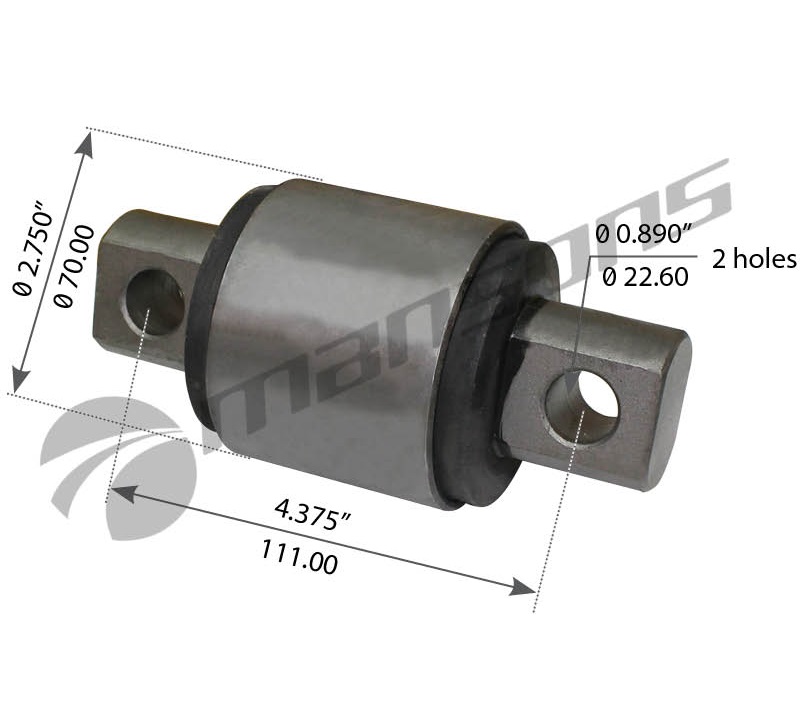 BOCIN DE TEMPLADOR DE CORONA DE SUSPENSION HENDRICKSON