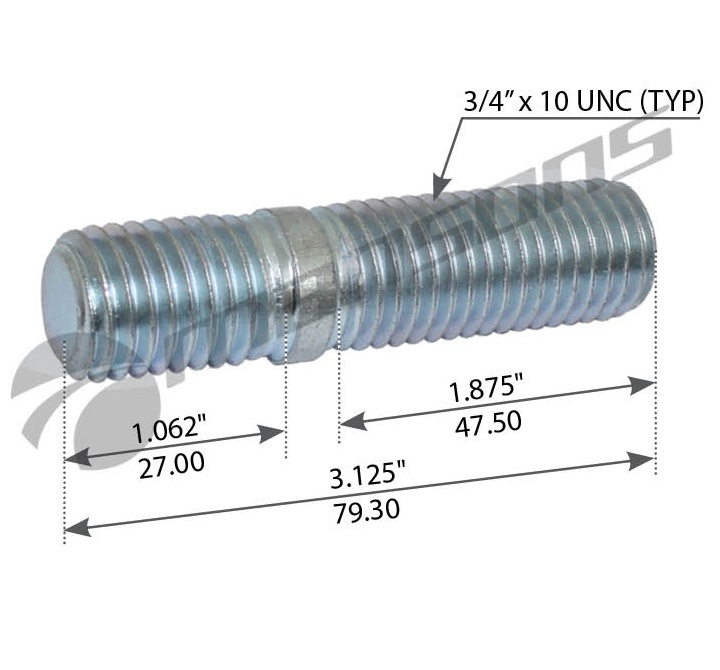 ESPARRAGO DE ARAÑA DE 3/4"