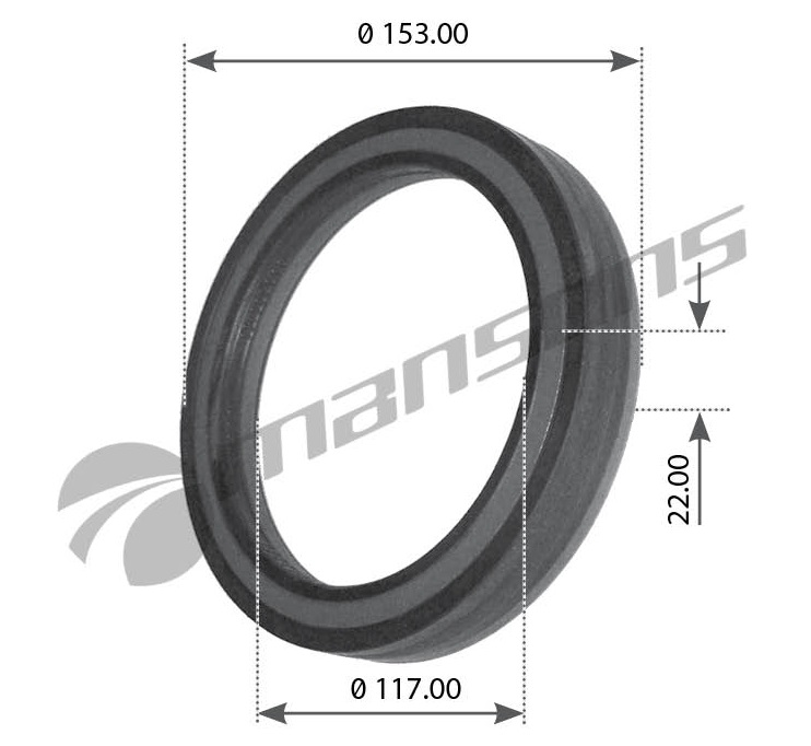 RETENEDOR PARA RUEDA DE REMOLQUE DEL EJE POSTERIOR DE 22.500 LBS. ;(118MM. X 152MM. X 20MM.) , SE UTILIZA CON EL SET 414, RULIMAN 218248 / 10 ; PARA MACK , RIN DE 20" , TRAILER DITE GREAT , DANE UTILITY F950