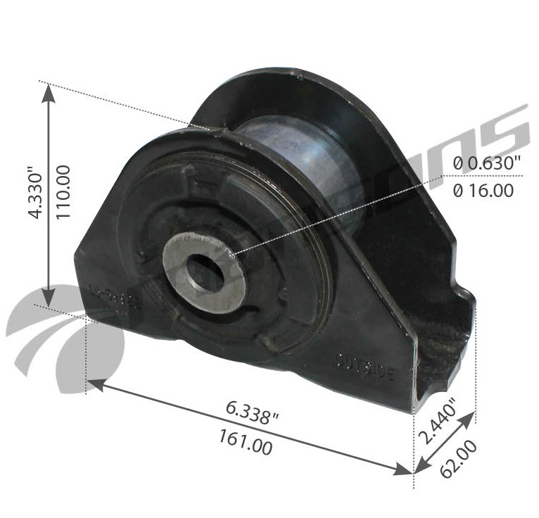 BASE DE CABINA DE FREIGHTLINER CASCADIA , COLUMBIA