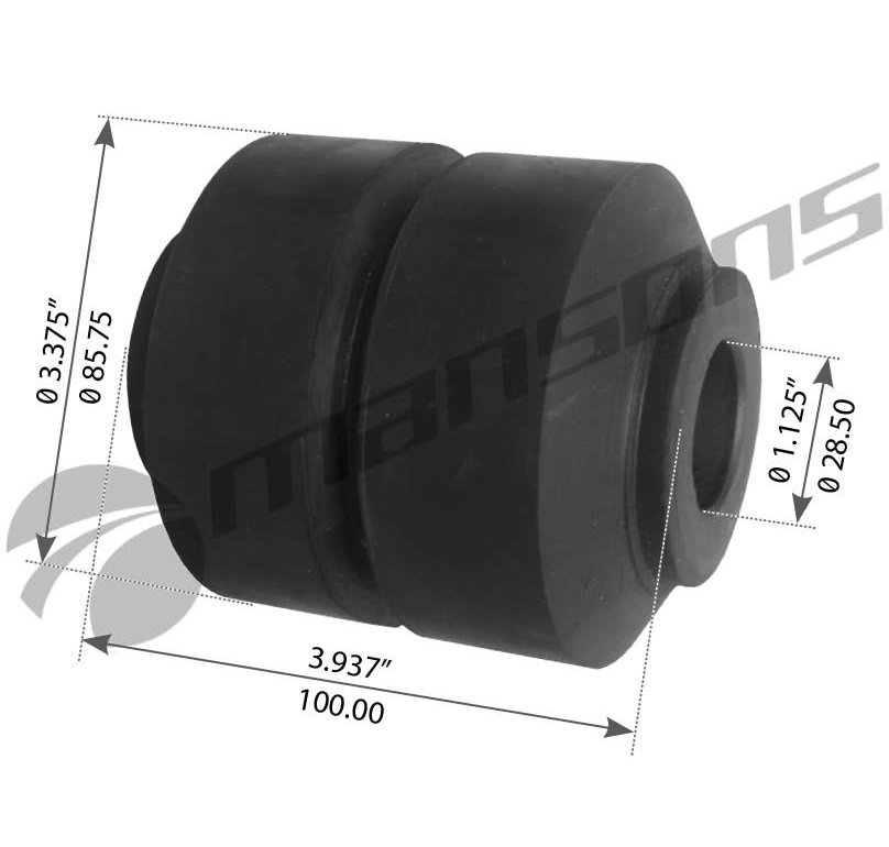 BOCIN DE BALANCIN DE 1 HUECO SUSP. HUTCHENS