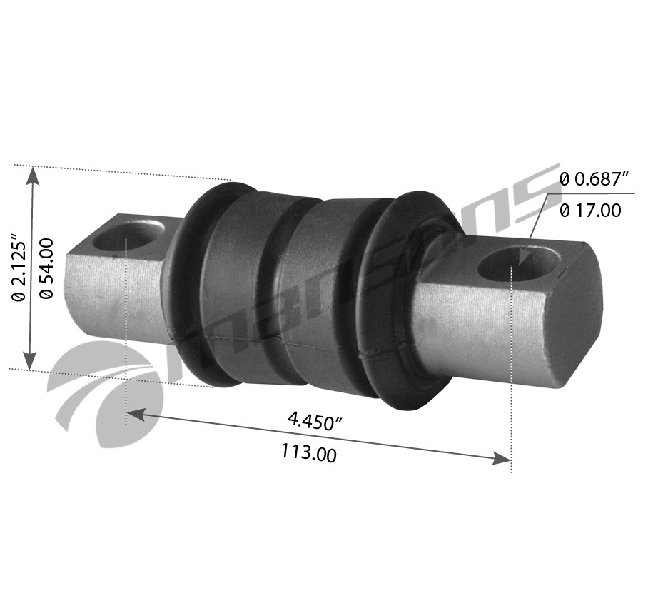 BOCIN DE TEMPLADOR TIPO CORBATION DE CORONA PARA MACK, VOLVO