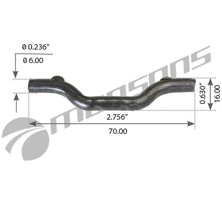 SEGURO T/BIGOTE PARA ZAPATAS DE 16-1/2": 4515Q, 4524Q, 4551Q, 4707R, 4715R, 4720R