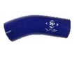 CODO DE SILICONE DE 45°, DE MACK E-7, COLOR AZUL
