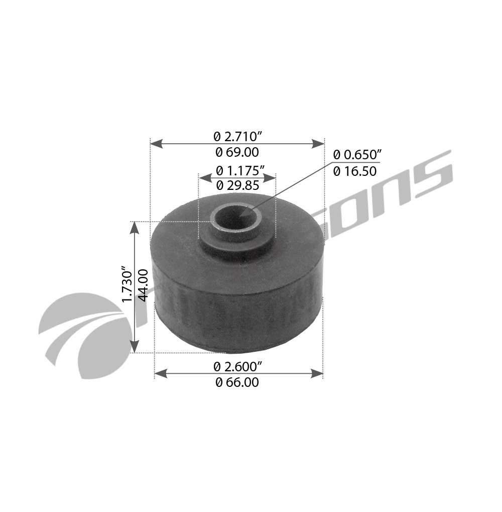 BASE DE CABINA SUPERIOR DE MACK, VOLVO