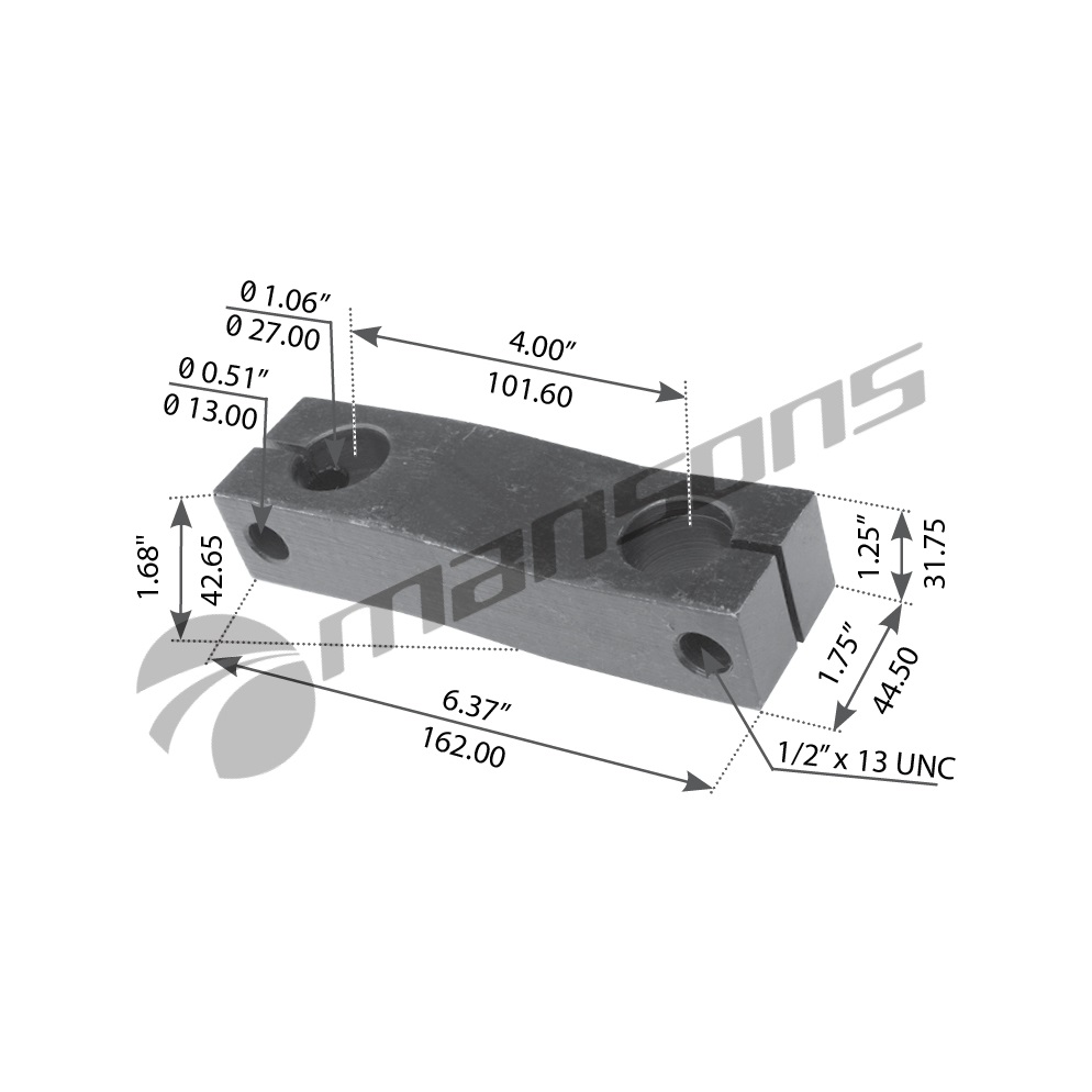 COLGANTE DE PAQUETE DE KENWORTH T300/400/450/600/800/2000 CON SUSPENSION HENDRICKSON