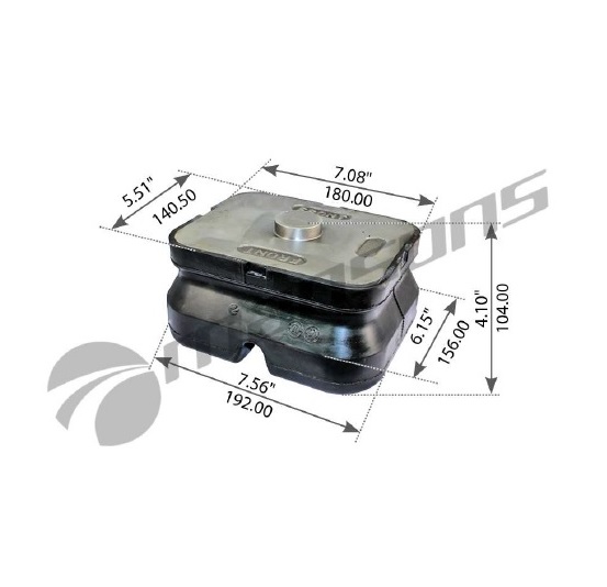 INSULATOR SUPERIOR DE 55.000 Y 65.000 LBS