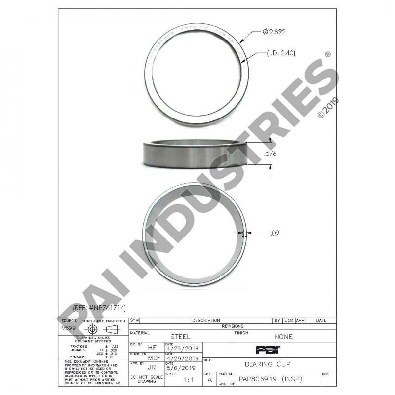 PISTA DE CAJA MAXITORQUE 