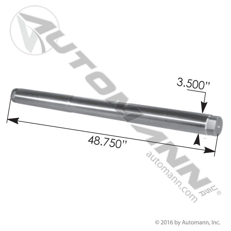 EJE DE TRUNNION DEL MACK DE 44.000 LBS