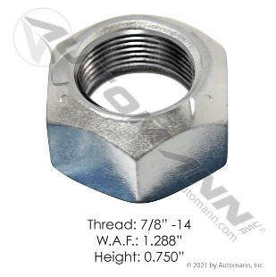 TUERCA HILO FINO DE PERNO DE VASENILLA DE MACK