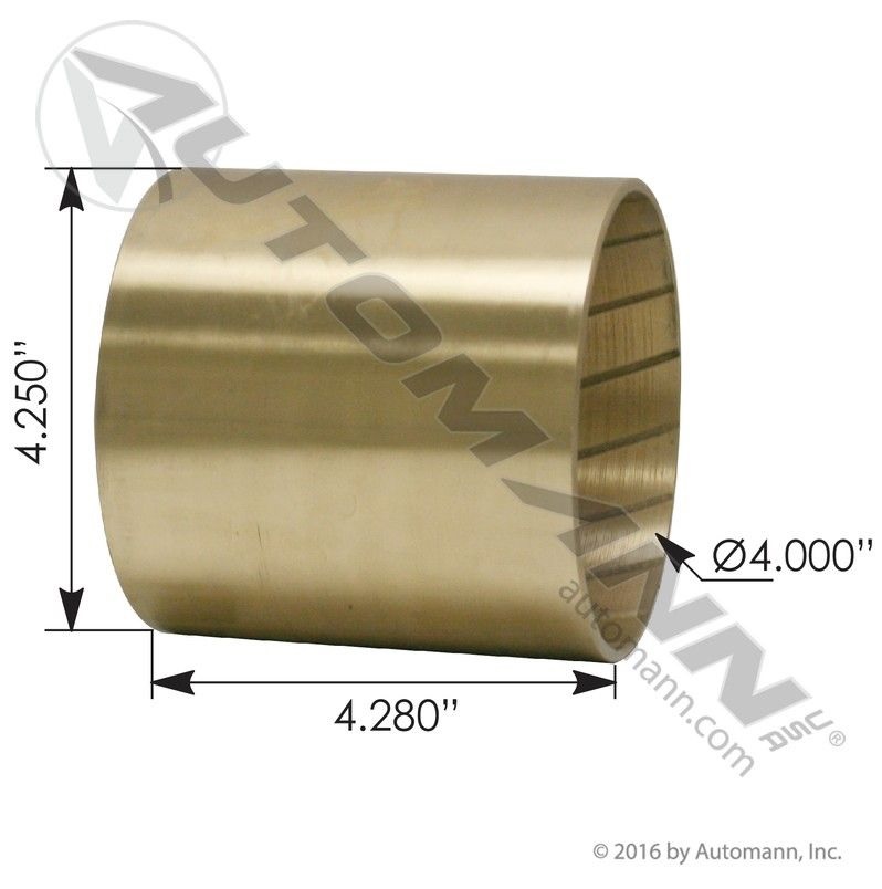 BOCIN DE BRONCE PARA TRUNNION DEL MACK, DE 46 Y 55 KLBS