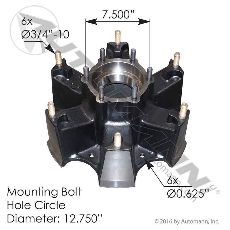 ARAÑA POSTERIOR RIM 22.5 DE MACK MODERNO