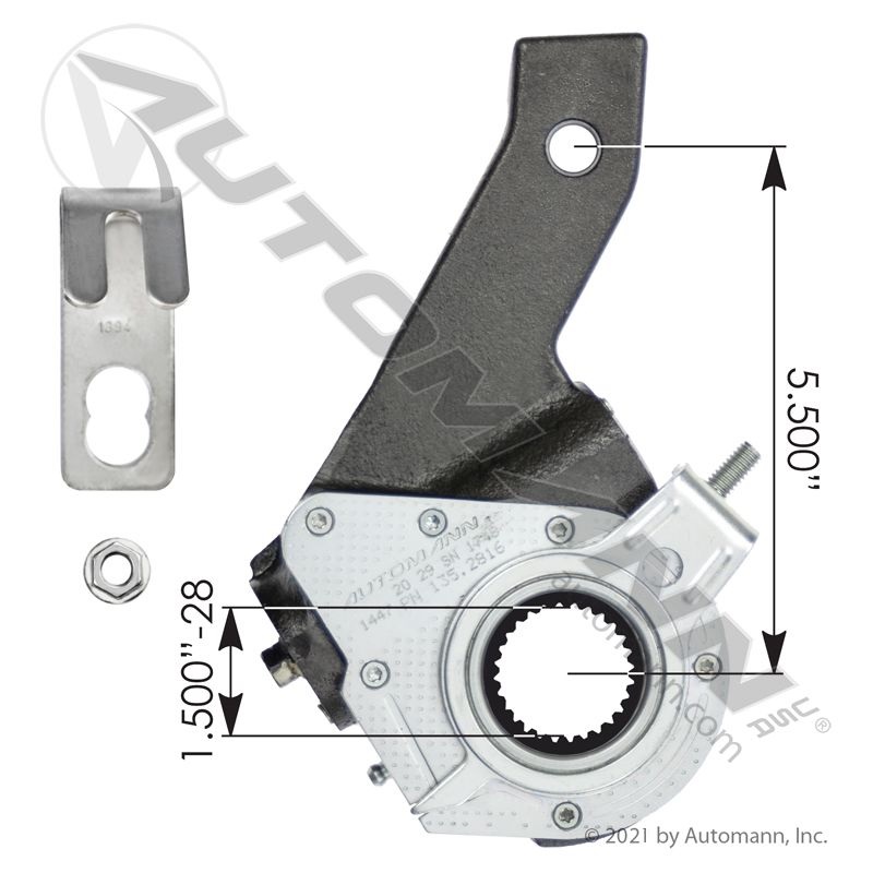 RACHE TIPO HALDEX DE 28 ESTRIAS X 1.5" X 5.5" DE BRAZO