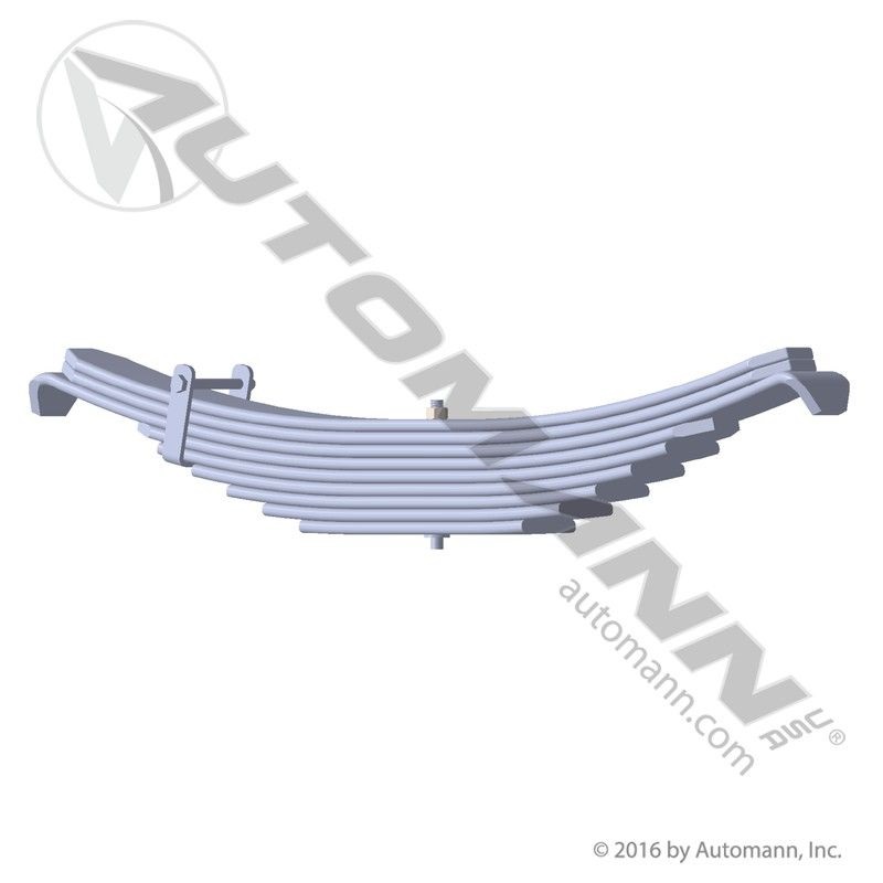 PAQUETE ARMADO DE RESORTE DE SUSPENSION DE 3" DE ANCHO X 9 HOJAS