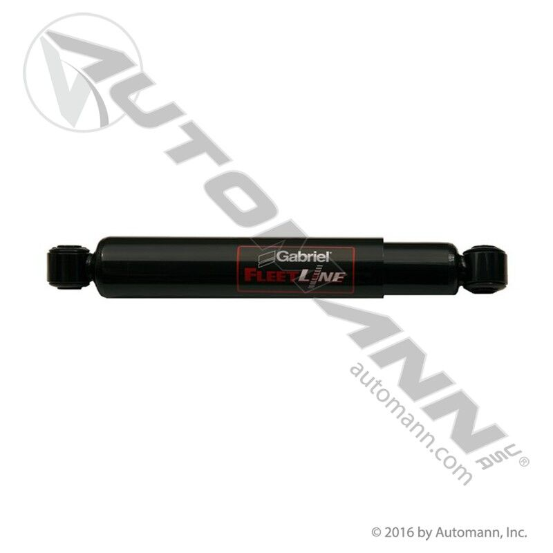 AMORTIGUADOR DELANTERO Y POSTERIOR SUSPENSION HENDRICKSON TRUCK, PARA PETERBIL SERIES: 375 AL 379, 386 AL 389; VOLVO Y MACK GRANITE GU , OJO X OJO 16.29" CERRADO X 26.38" ABIERTO