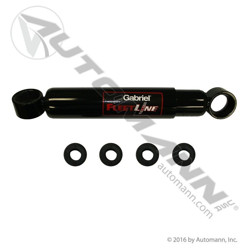 AMORTIGUADOR DELANTERO Y  POSTERIOR DEL FREIGHTLINER: SERIES FLA & FLB, Y FLC & FLD 112 & 120 CONVENTIONAL, KENWORTH, PETERBILT Y  MACK, OJO X OJO 15.3" CERRADO X 24.21" ABIERTO