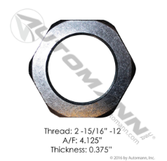 TUERCA DE PUNTA DE EJE