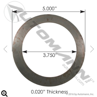 ARANDELA DE REGULACION DE TRUNNION