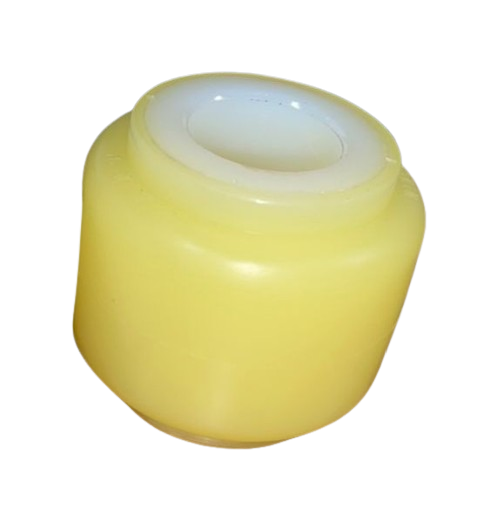 BOCIN DE CAUCHO DE TEMPLADOR DE 65MM X 28MM COLOR AMARILLO